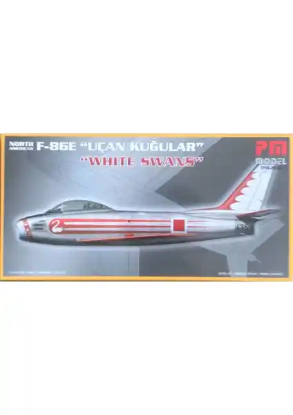 PM Model Crewturk Canadaır F-86E Sabre Plastik Maket: Detaylı ve Gerçekçi Hobi Modeli