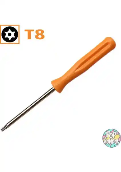 Pop Konsol T8 Torx Uçlu Tornavida: Güçlü ve Hassas Tamir İçin Uygun Çözüm