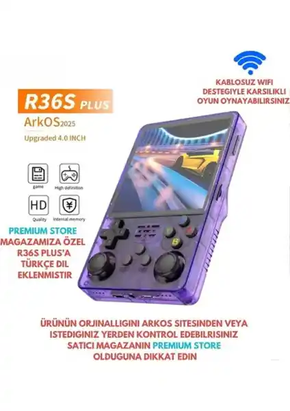 Prest R36s Plus Oyun Konsolu: Taşınabilir ve Güçlü Çok Yönlü Eğlence Cihazı
