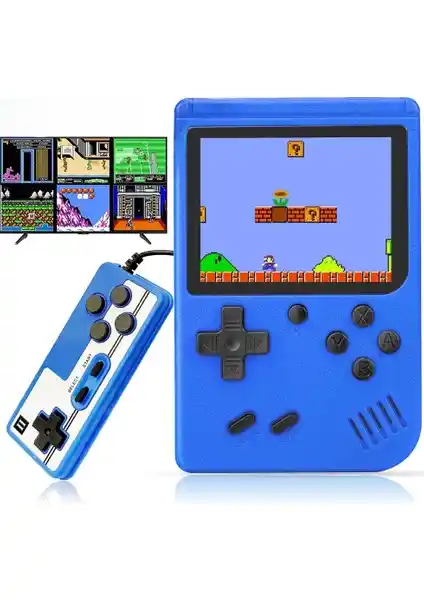 Qasul İki Oyunculu Retro Oyun Konsolu: Taşınabilirlik ve Geniş Oyun Seçeneği