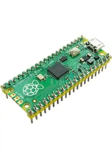 Raspberry Pi Lehimli Raspberry Pi Pico: Güçlü ve Çok Yönlü Mikrodenetleyici Çözümü