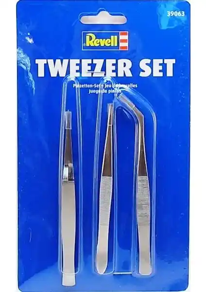 Revell 3'lü Cımbız Seti: Yüksek Kalite ve Ergonomik Tasarım İle Çok Yönlü Kullanım