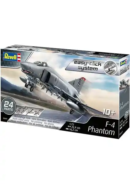 Revell Maket F-4 Phantom 03651: Detaylı ve Gerçekçi Savaş Uçağı Modeli