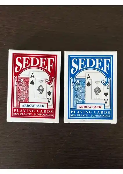 Sedef Jumbo Poker Oyun Kartı: Dayanıklı ve Büyük Boyutlu Profesyonel Kart Seti