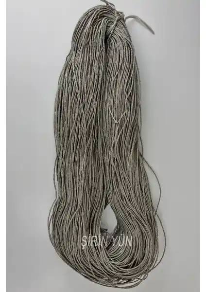 Şirin Yün Çile Kağıt İp Gri: Dayanıklı ve Estetik El İşi Malzemesi Önerisi
