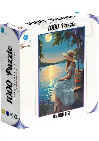 Soi Craft 1000 Parça Puzzle: Yüksek Kaliteli Sanatsal ve Romantik Puzzle Deneyimi