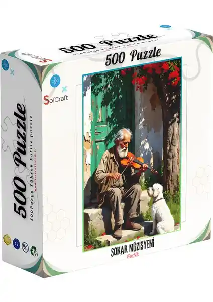 Soi Craft 500 Parça Puzzle Doğal ve Modern Temalarla Sanatsal Bir Deneyim Sunar