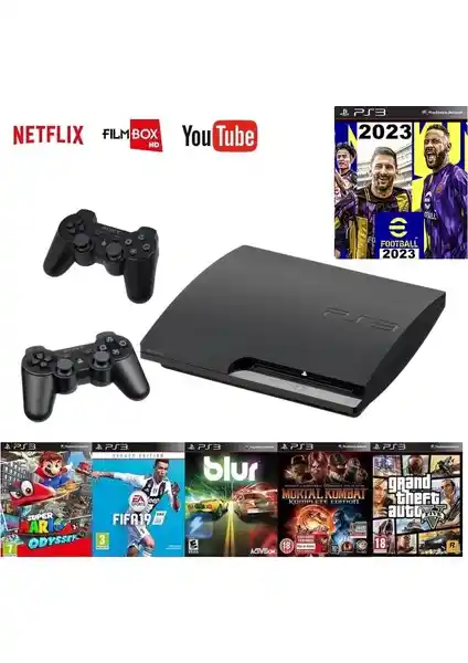 Sony 320GB PlayStation 3: Geniş Oyun Kütüphanesi ve Yüksek Performanslı Konsol