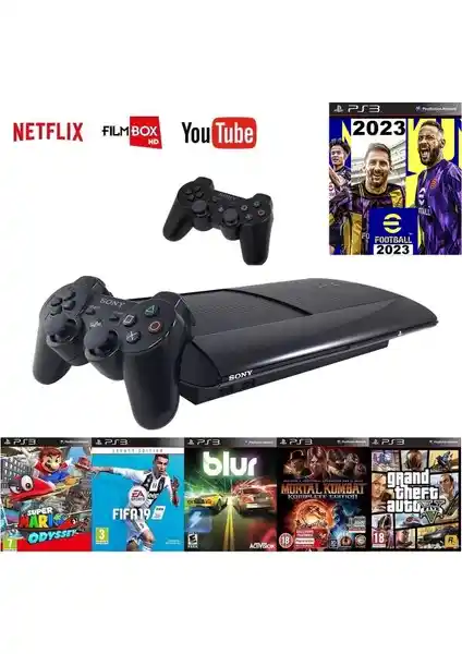 Sony 320GB PlayStation 3 ile Geniş Oyun ve Eğlence Deneyimi Sunar