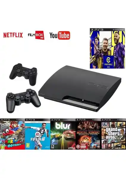 Sony 500GB PS3 Oyun Konsolu Gelişmiş Oyun Deneyimi ve Çok Yönlülük