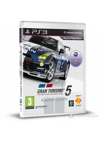 Sony Gran Turismo 5 Academy Edition Türkçe PS3 ile gerçekçi yarış deneyimini yaşayın