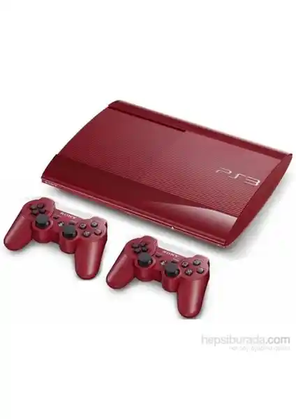 Sony PlayStation 3 Kırmızı 500 GB Slim Konsol: Şık Tasarım ve Güçlü Performans Özellikleri