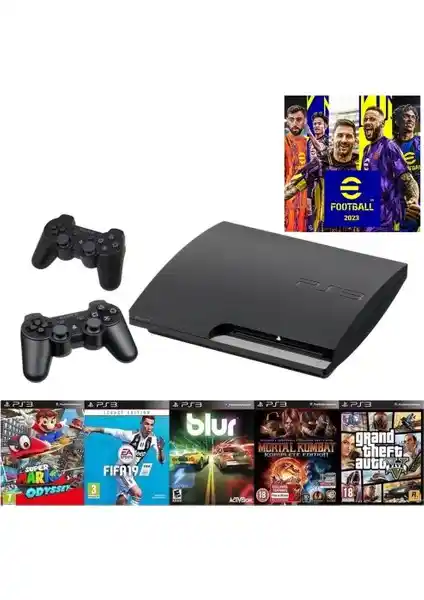 Sony PlayStation 3 Slim: Yüksek Performans ve Çok Yönlü Eğlence İçin Ideal Oyun Konsolu