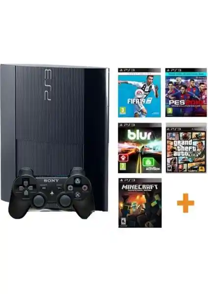 Sony PlayStation 3 Süper İnce 320 GB ile Geniş Oyun Kütüphanesi ve Yüksek Performans