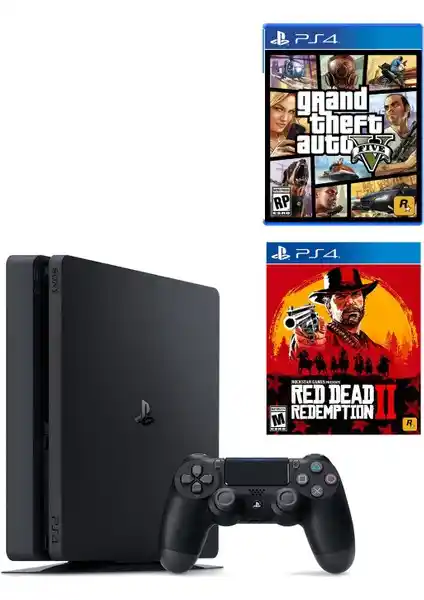 Sony Playstation 4 Slim 500 GB ile Evde Yüksek Kaliteli Oyun Deneyimi