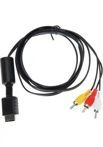Sony Playstation PS3 ve PS2 için yüksek kalitede AV TV kablosu - dayanıklı ve uyumlu bağlantı çözümü
