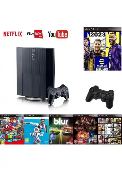 Sony PS3 320GB ve Geniş Oyun Seçenekleri ile Eğlence Deneyimi