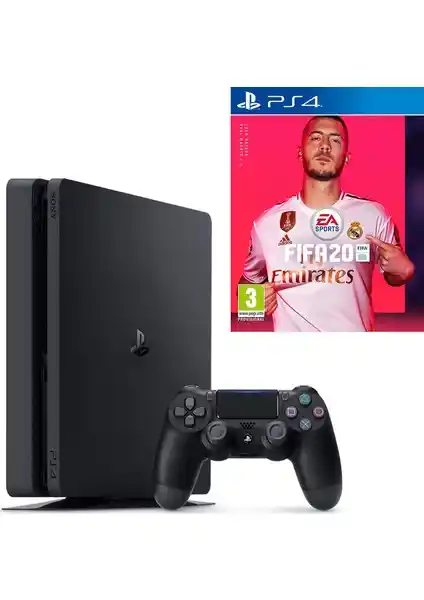 Sony PS4 Slim 1 TB Oyun Konsolu ve FIFA 20 ile Gelişmiş Oyun Deneyimi Sunar