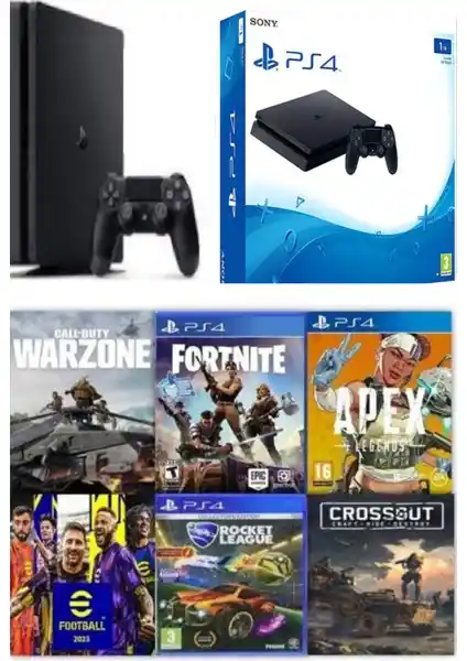 Sony PS4 Slim 1TB Güçlü ve Güvenilir Oyun Konsolu - Güncel Teknoloji ve Yüksek Performans