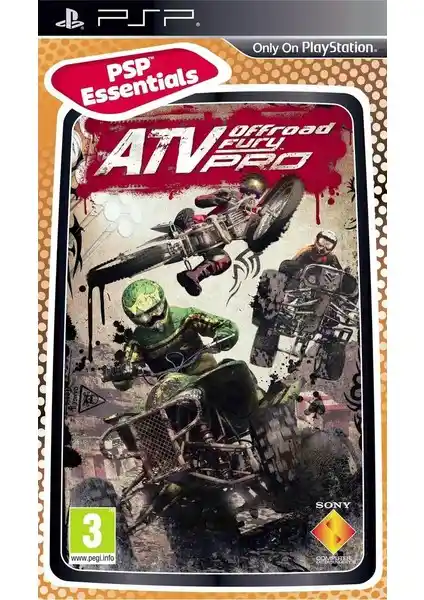 Sony PSP ATV Oyunu Japon Temalı Koleksiyon ve Eğlence İçin Uygun Bir Video Oyunudur