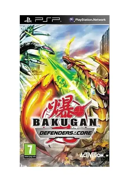 Sony PSP için Bakugan Defenderes of The Core strateji ve macera oyunu detaylı inceleme