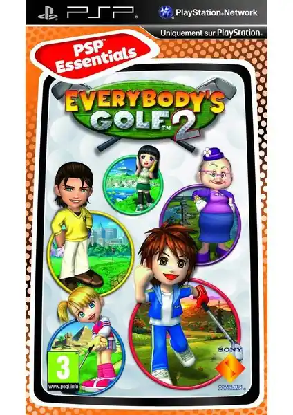 Sony PSP için Everybody's Golf 2 oyunu: Eğlence ve gerçekçi golf deneyimi