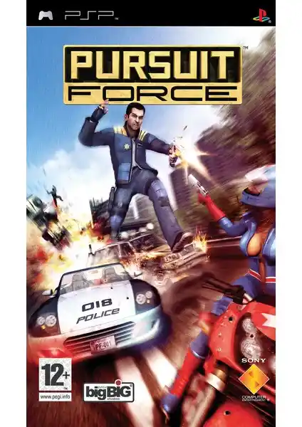 Sony PSP Pursuit Force: Taşınabilir Cihazlar İçin Yüksek Tempolu Yarış ve Aksiyon Deneyimi
