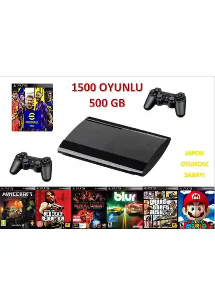 Sony Süper Mariolu 200 ADETOyunlu Süper Slim Teşhir 500 GB ile Güvenilir ve Estetik Sergileme Çözümü