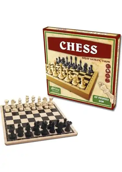 Star Chess Ahşap Satranç Takımı: Estetik ve Fonksiyonellik ile Strateji Oyunları