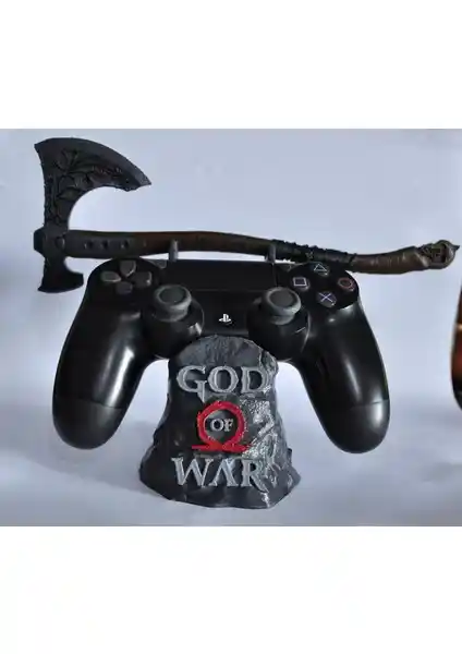 Stdeta God Of War PS4 Kol Tutucu Standı Oyun Deneyimini Artıran Estetik Aksesuar