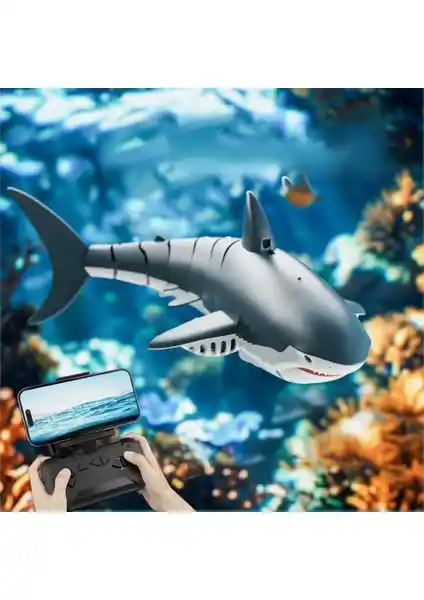 Suda Yüzen HD Kameralı Köpekbalığı Oyuncak: Dayanıklı ve Gelişmiş Özelliklerle Su Altı Eğlencesi