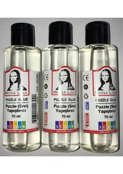 Südor 3 x 70 ml Puzzle Yapıştırıcı Seti: Yüksek Kalite ve Kolay Kullanım Özellikleri