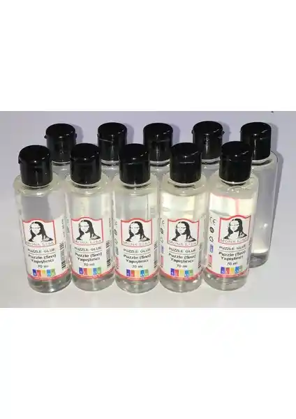 Südor 70 ml Şeffaf Puzzle Yapıştırıcı Seti: Güçlü ve Estetik Çözüm