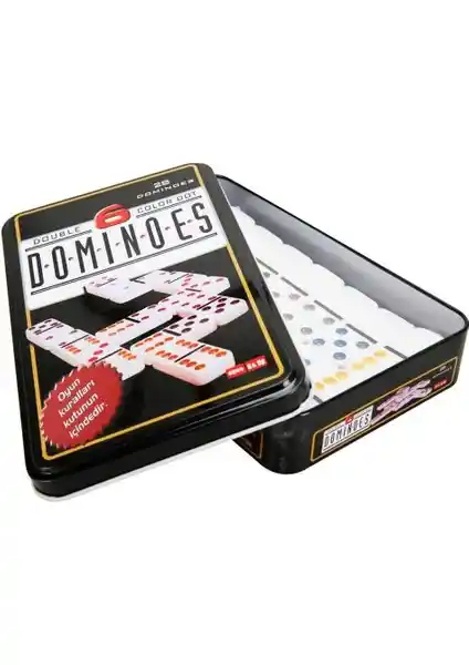 Sunman Domino Metal Kutulu: Çocuklar ve Aileler İçin Dayanıklı Eğlence Oyunu