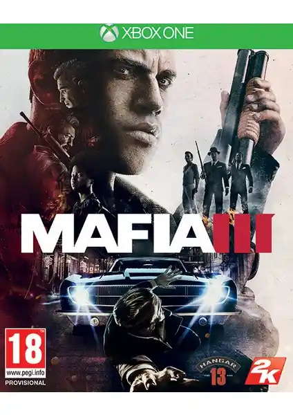 Take 2 Mafia III Xbox One: 1968 Şehir Atmosferinde Derin Suç Hikayesi ve Açık Dünya Deneyimi