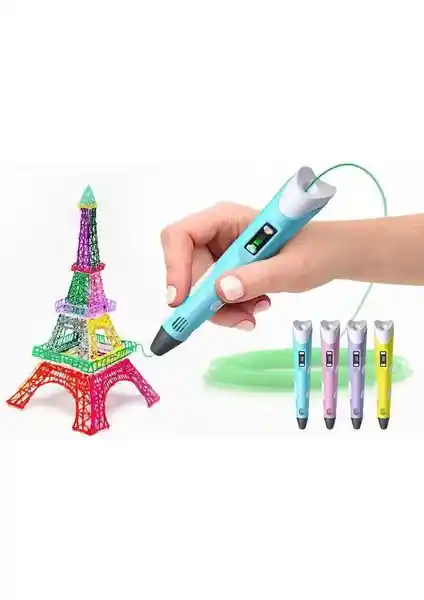 Teknoartshop 3D Kalem Pen Printer Yenilikçi Tasarım ve Modelleme Cihazı