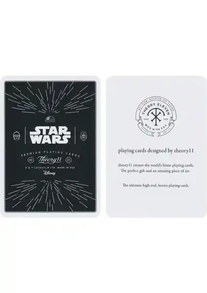 Theory11 Star Wars Silver Special Edition Kartlar Efsanevi Koleksiyon Parçası
