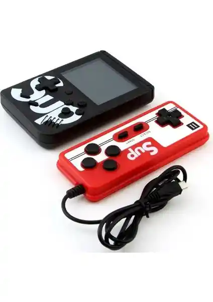 Torima GC-01 Çift Kol Mini Atari Retro Oyun Konsolu Siyah 400 Oyunlu