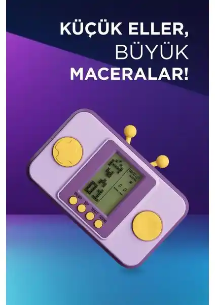 Torima GC-010 Mor El Atarisi: Nostaljik ve Modern Taşınabilir Oyun Konsolu
