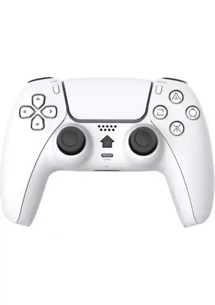 Torima P4 Plus Kablosuz Titreşimli Oyun Kolu Beyaz PS4 ve Uyumluları İçin Gelişmiş Özellikler