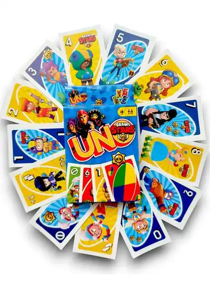 Toys Uno Brawl Stars Oyun Kartları: Eğlence ve Öğrenmeyi Bir Arada Sunan Renkli Kart Seti