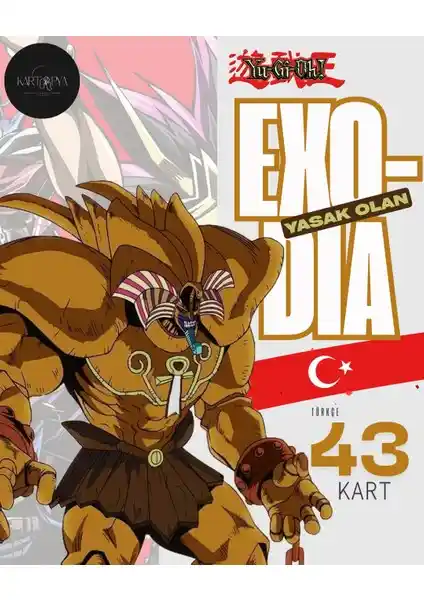 Türkçe Yasak Olan Exodia Destesi: Kaliteli ve Koleksiyonluk Yu-Gi-Oh! Kartları