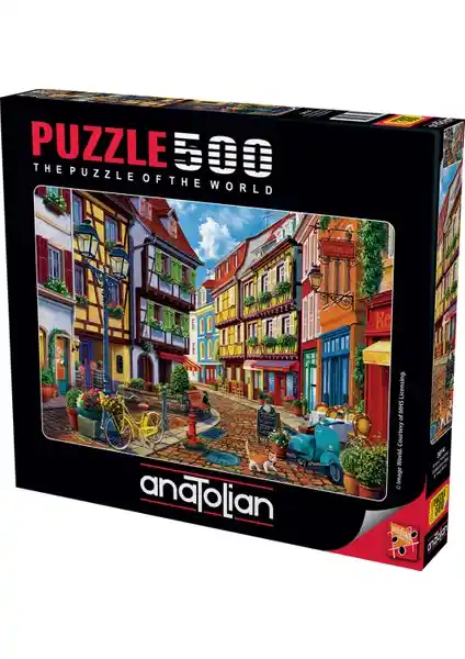 Türkiye’de Üretilen Anatolian 500 Parçalık Puzzle Arnavut Kaldırımı Detaylı İnceleme
