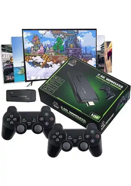Tv Atari 4K HDMI Oyun Konsolu ile Yüksek Kaliteli Eğlence Deneyimi