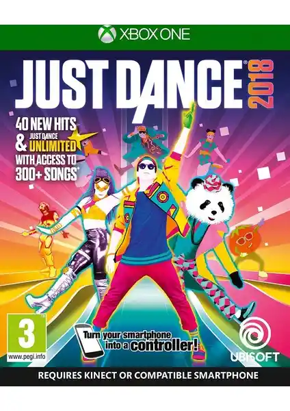 Ubisoft Just Dance 2018 Xbox One İçin Hareketli ve Eğlenceli Dans Oyunu