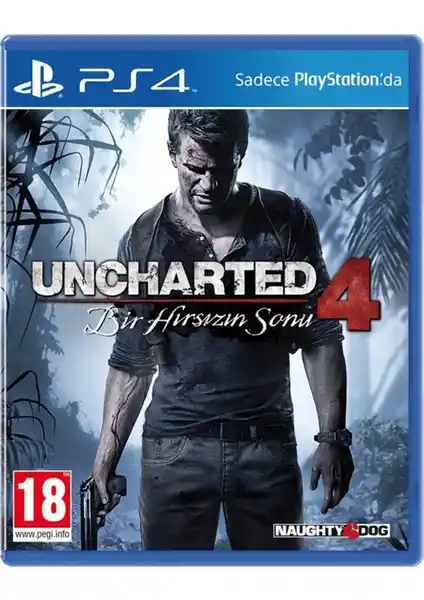 Uncharted 4 Bir Hırsızın Sonu PlayStation 4 İçin Türkçe Dublajlı Macera Oyunu