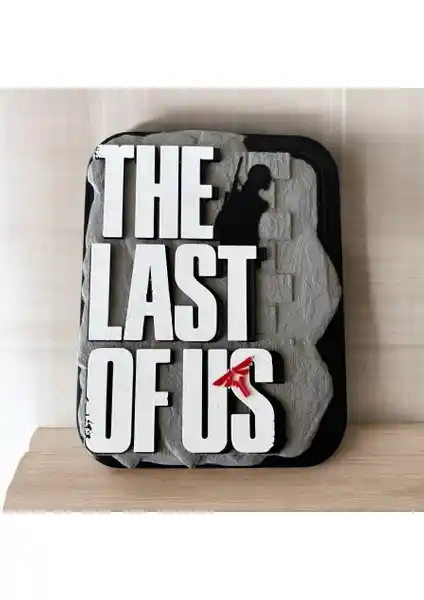 Valyria Store'un The Last Of Us Temalı 3D Duvar Dekoru ile Modern ve Estetik Dekorasyon