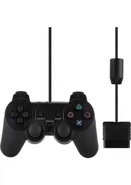 Vooka Kablolu PS2 Uyumlu Titreşimli Analog Oyun Kolu: Retro ve Modern Oyun Deneyimini Artıran Kontrol Cihazı