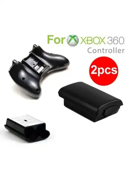 Xbox 360 için Dayanıklı ve Estetik Pil Kapağı Seti Feza Ürünü