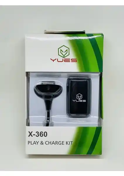Xbox 360 Oyun Kolu Şarj Kiti Batarya ve Kablo ile Uzun Süreli Oyun Deneyimi